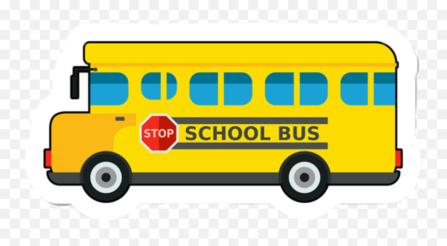 Autobus Bus Sticker By Tami - School Bus Sticker Png Emoji,Bus Sign Emoji