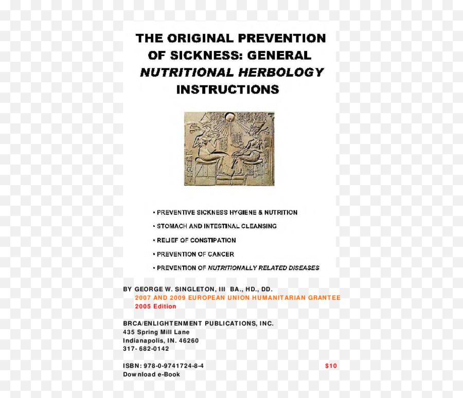 Pdf The Original Prevention Of Sickness General - Language Emoji,Colon Esoteric Yoga Emotion