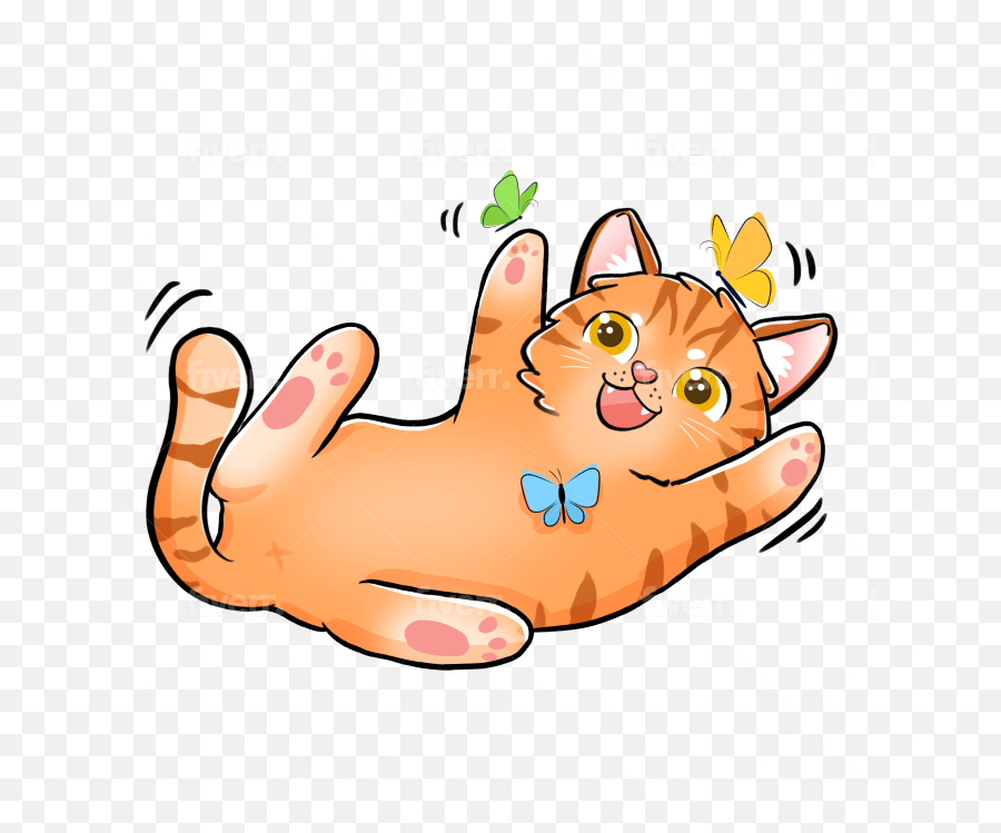Design Cute Animals Emoticon Stickers - Happy Emoji,Cute Happy Cat Emoticon