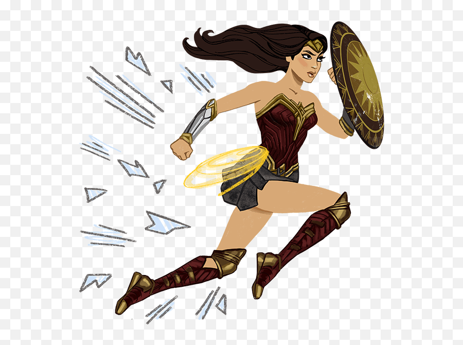 Wonder Woman By Bare Tree Media Inc - Wonder Woman Stickers Android Emoji,How To Download Wonder Woman Emojis