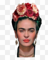 Frida Fridakahlo Face Portrait Sticker - Gif Wallpaper Frida Kahlo Emoji,Frida Khalo Emoji