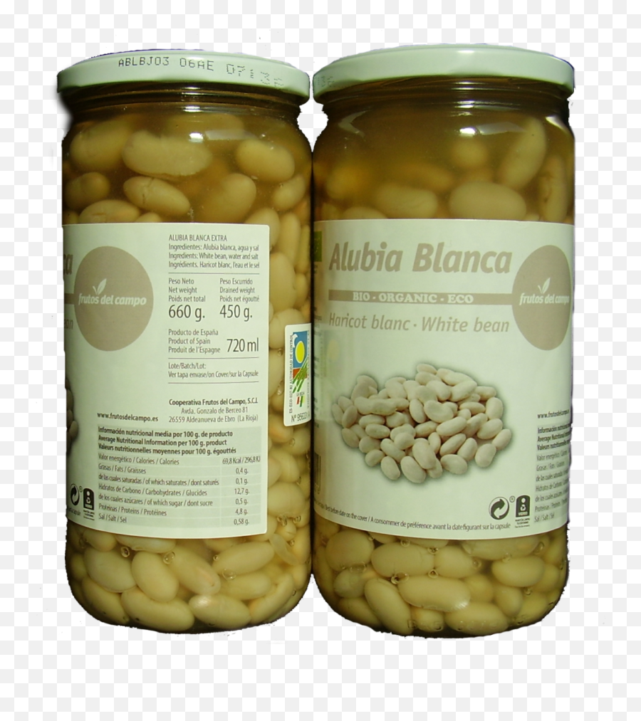 Alubia Blanca Bio Conserva En Cristal 660 Gr - Mojette Beans Emoji,Invitaciones De Emojis Para Imprimir En Espa?ol