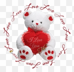 900 Bear - 2021 Red Rose Friendship Flower Emoji,