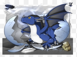 Little Dragon Hatchling Breise - Dragon Emoji,Love Emotion Chibi