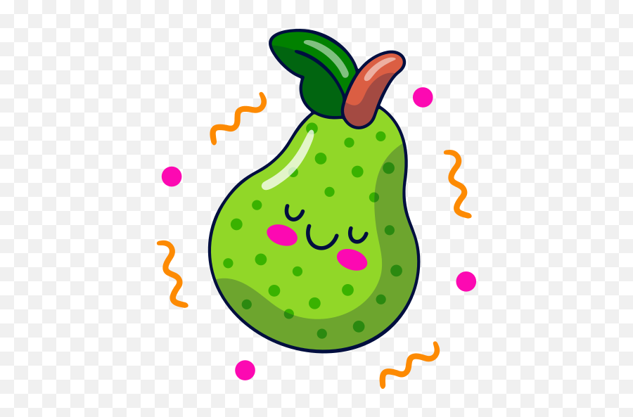 Pear Stickers - Free Food And Restaurant Stickers Pear Sticker Emoji,Grape Emoji Stickers