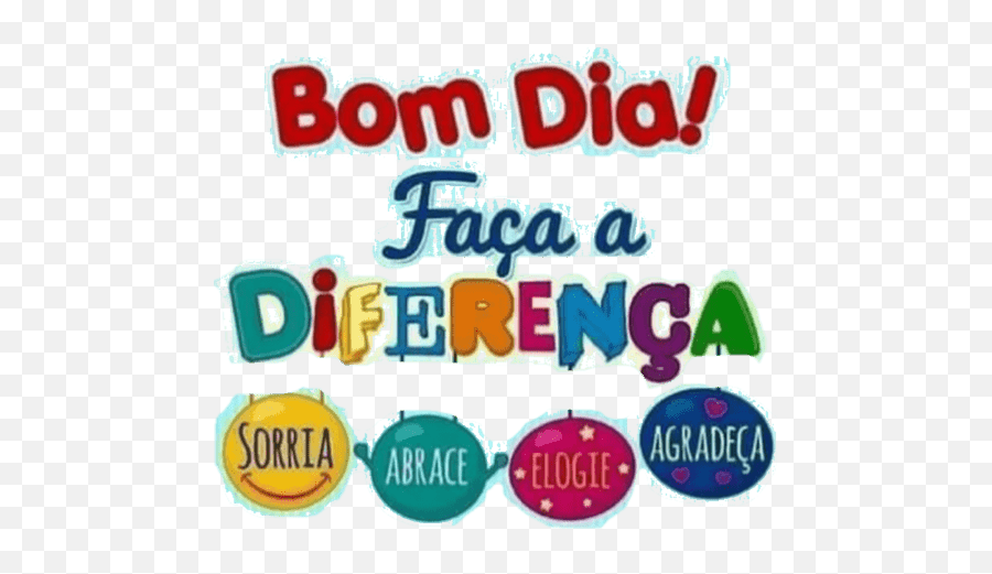 Bom Dia Make Your Own Stickers Stickers For Whatsapp - Dot Emoji,Lissy Face Emojis