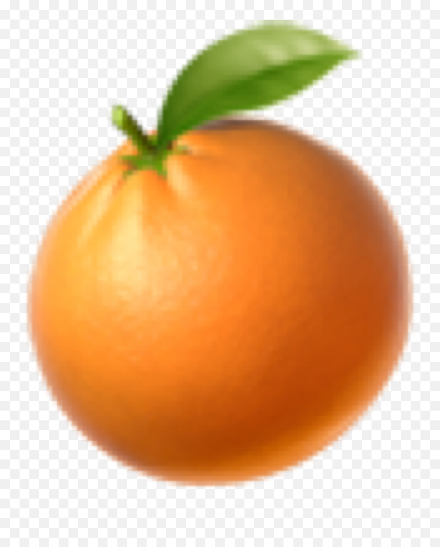 Orange Emoji Fruit Sticker - Apple Tangerine Emoji,Grapefruit Emoji