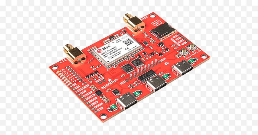 Lte Gnss Sara - R5 Breakout Board Sparkfun Mouser Sparkfun Lte Gnss Breakout Emoji,Lte Sms Emoticons Enlarged