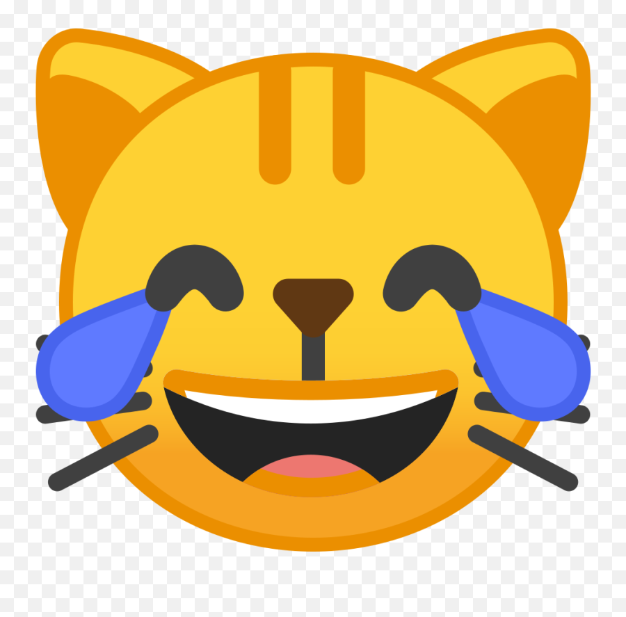 Joy Free Icon Of Noto Emoji Smileys - Cry Laughing Cat Emoji,Ninja Cat Emoji