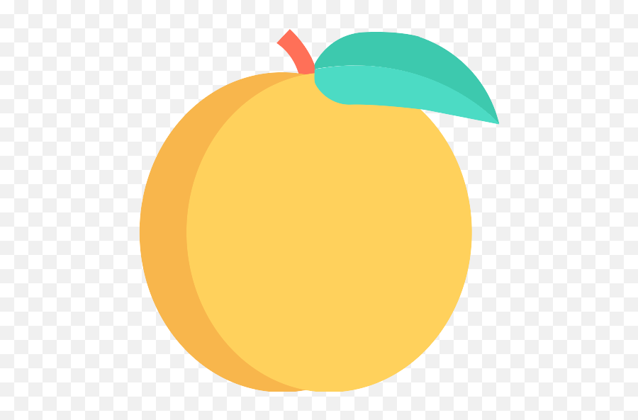 Apricot Vector Svg Icon 3 - Png Repo Free Png Icons Orange Emoji,How To Draw A Peach Emoji