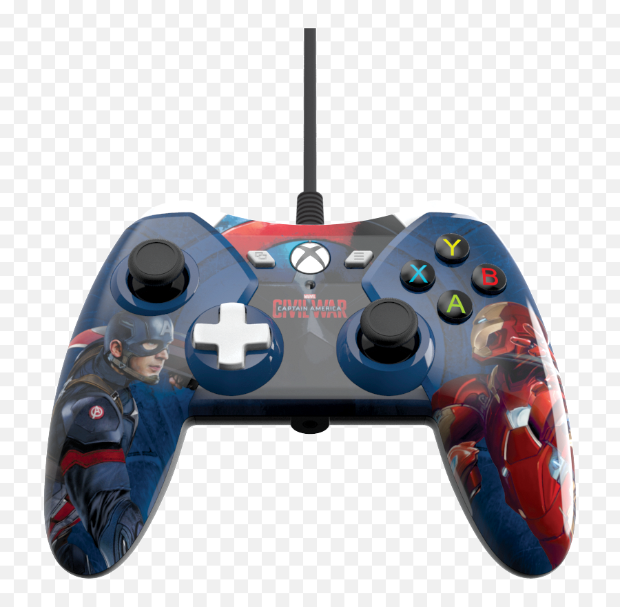 Captain America Civil War Wired Controller For Xbox One - Video Games Emoji,Captain America Civil Ware Emojis