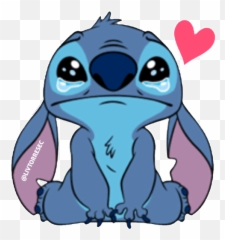 Sticker Maker - Sad Stitch Emoji,Disney Emojis Stitch