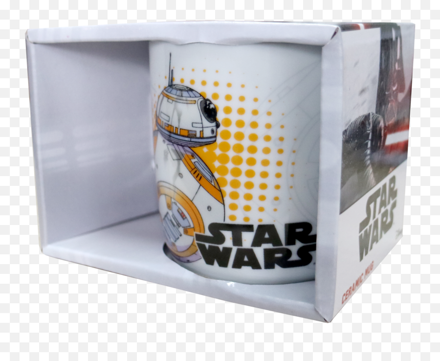 Star Wars Mug In Gift Box - Bb8 Cardboard Packaging Emoji,Bb-8 Star Wars Emoticon