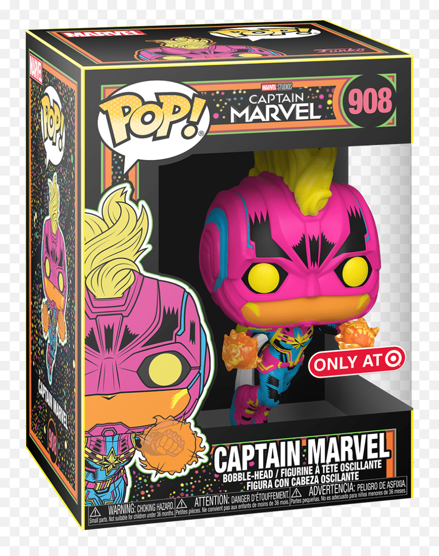 Blacklight Captain Marvel Ant - Man Black Panther And More Funko Pop Magneto Special Edition Emoji,Emotions Comic Inside Out