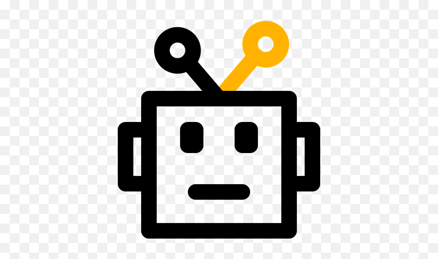 Free Bot Line Icon - Available In Svg Png Eps Ai U0026 Icon Fonts Bot Icon Emoji,Emoji Role Bots
