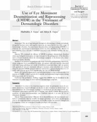 Use Of Eye Movement Desensitization And - Document Emoji,Voc Emotion Sud Body Location