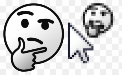 Thinking Cursors - Cursor Emoji,Emoji Cursor