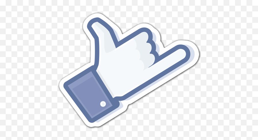 Sticker Shaka Facebook - Clip Art Emoji,Shaka Emoji Facebook
