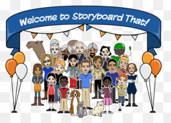 Storyboard That Graphic Organizers And Comic Strips Emoji,Comic Book Strip About Emotions