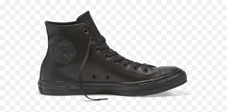Converse All Star Leather High Tops - Converse All Black High Cut Emoji,Emoji High Top Sneakers