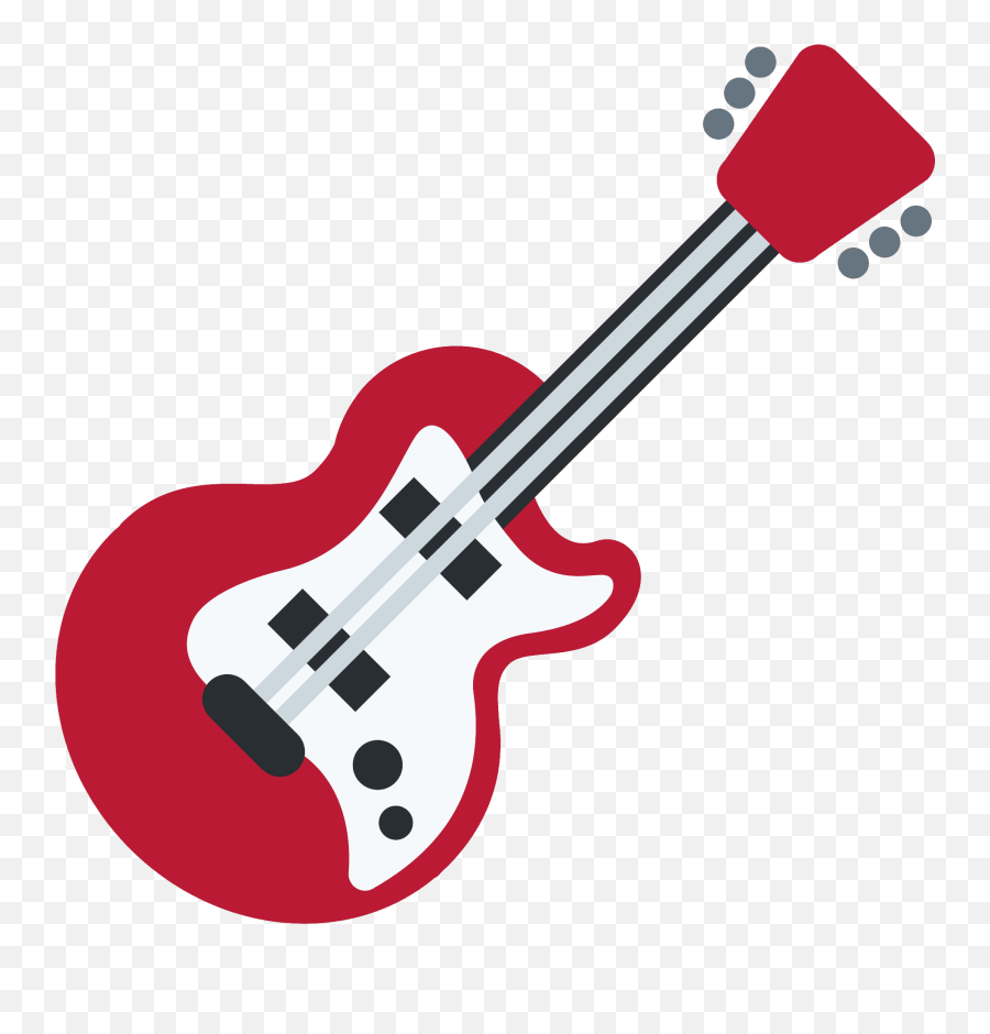 Guitar Emoji - Guitar Favicon,Electric Emoji