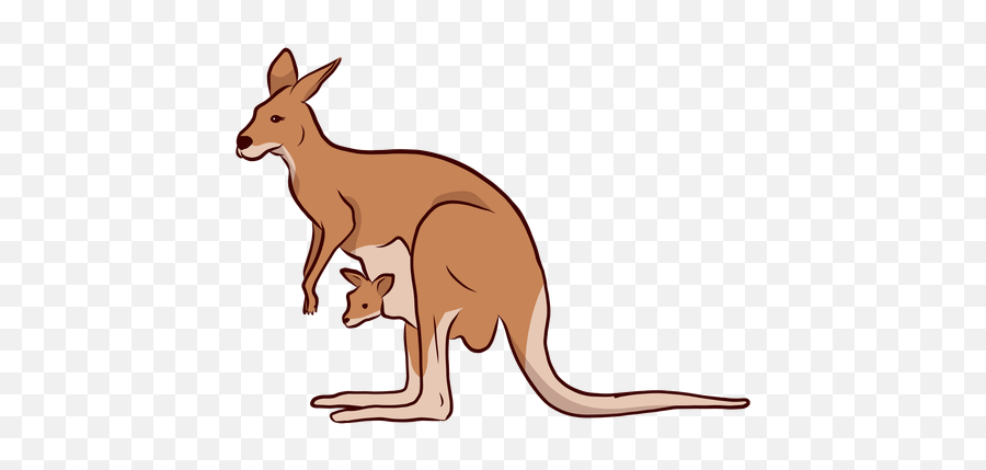 Kangaroo Graphics To Download Emoji,Kangaroo Emoticon For Facebook