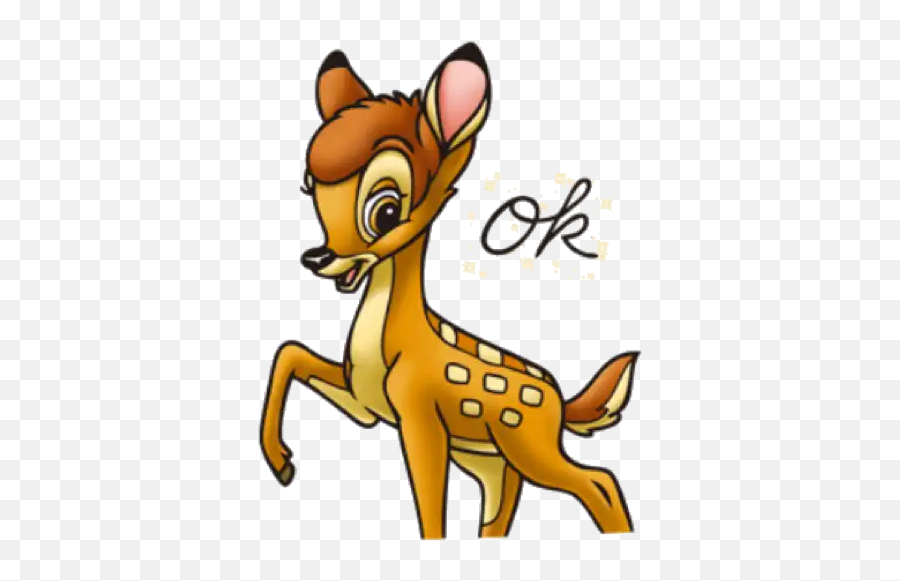 Bambi Stickers For Whatsapp - Sticker Bambi Emoji,Bambi Emoji