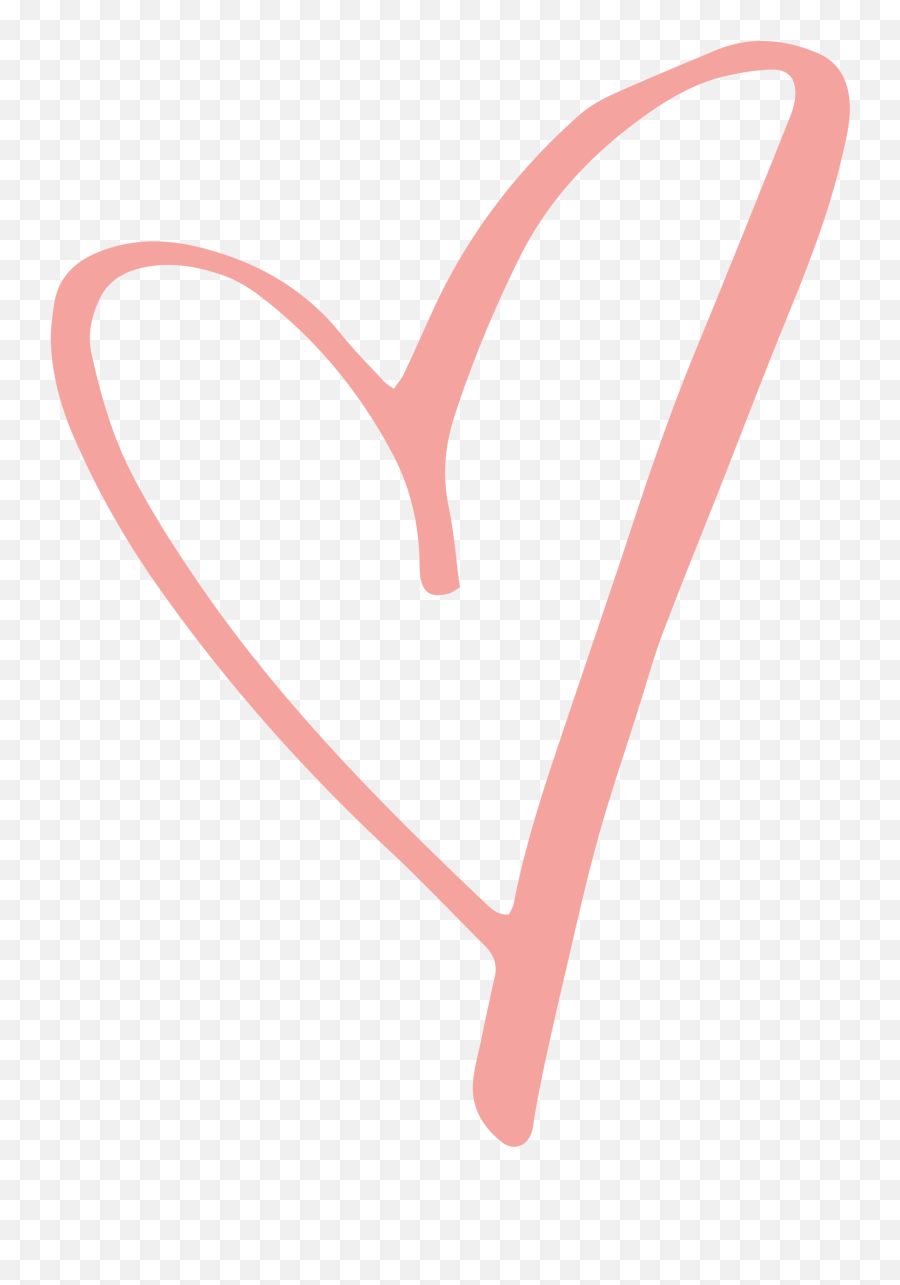 Rustic Love Heart Png U0026 Free Rustic Love Heartpng - Drawn Pink Heart Transparent Background Emoji,Stencil Heart Emoji