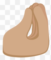 Pinched Fingers With Medium Skin Tone Emoji,Reverse Time Emoji