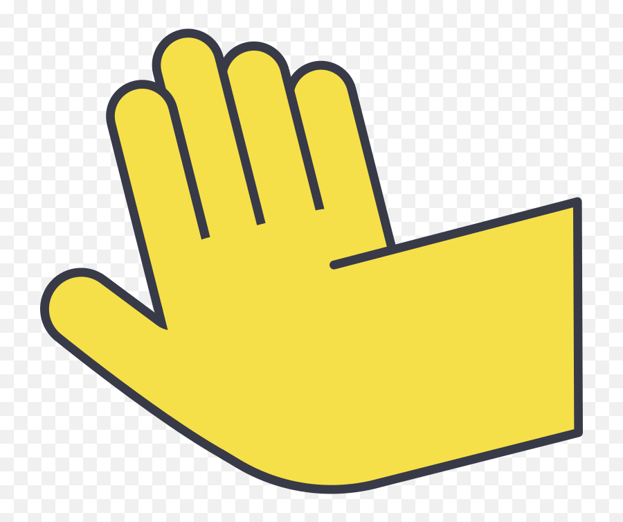 Mano Derecha Illustration In Png Svg Emoji,Spock Hand Emoji