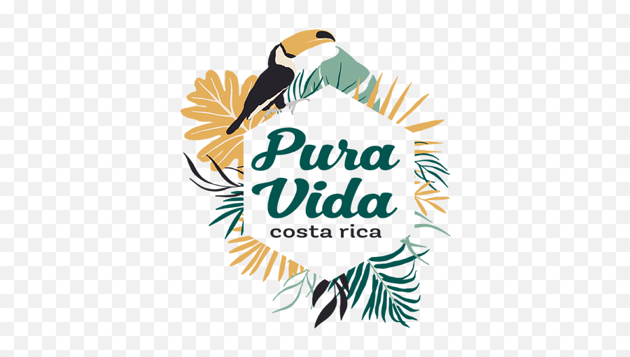 Pura Vida Costa Rica Toucan Sticker Emoji,Cccp Emoji