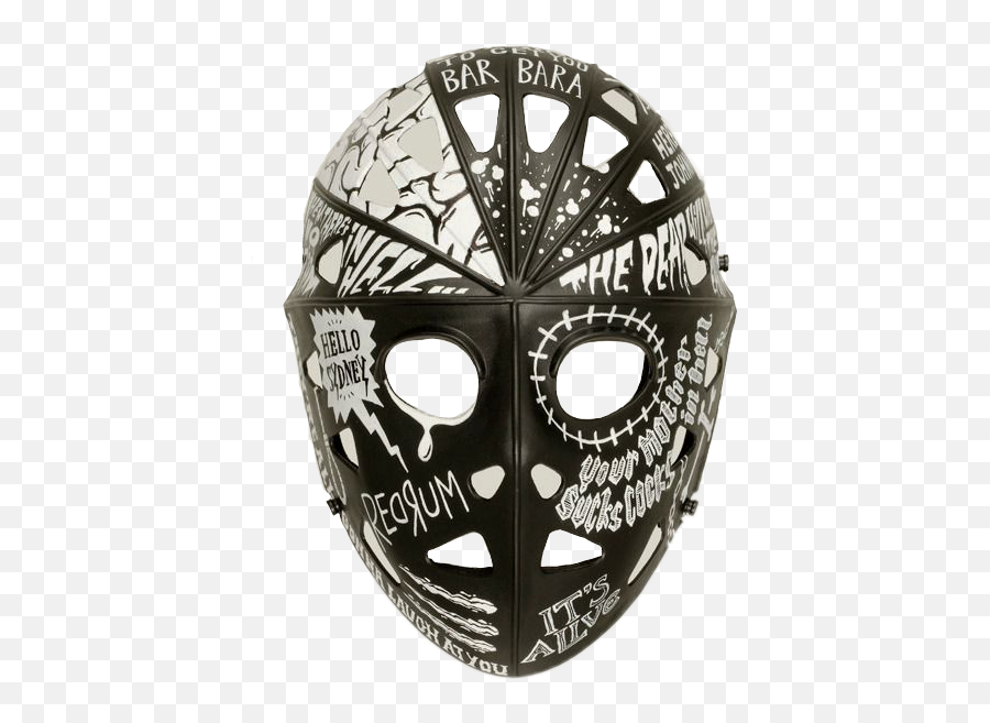 Jason Mask With Horror Quotes - For Adult Emoji,Jason Mask Emoji