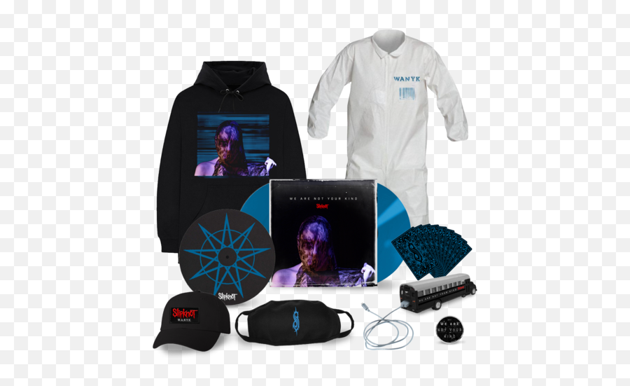 Po Now Slipknot - We Are Not Your Kind Out On August 9th Slipknot Aqua Vinyl Emoji,100 Emoji Jumpsuit