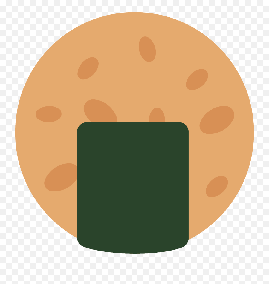 Rice Cracker - Rice Cracker Emoji,Rice Ball Emoji