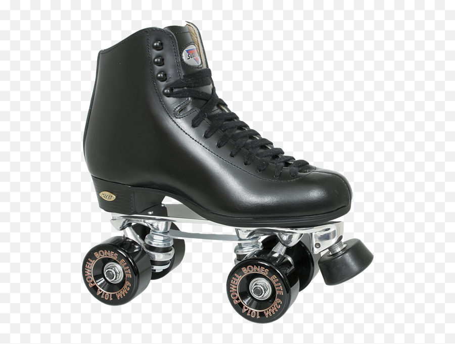 Black Roller Skate - Transparent Roller Skates Png Emoji,Roller Skate Emoji