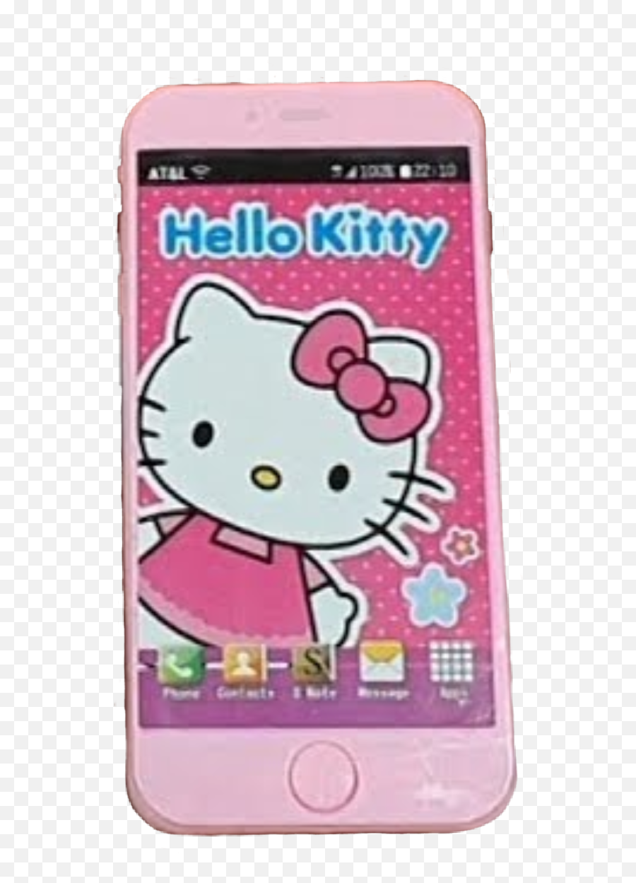 Hellokitty Pink Iphone Pinkiphone - Vector Emoji,Hello Kitty Emoji For Iphone