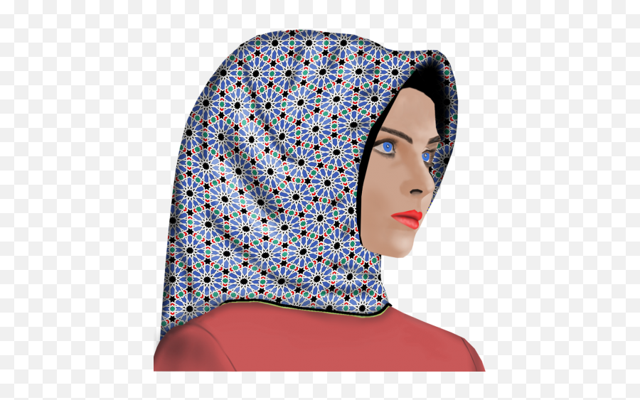 Hijab Muslim Women Beautiful Public - Foulard Femme Png Emoji,Headscarf Emoji