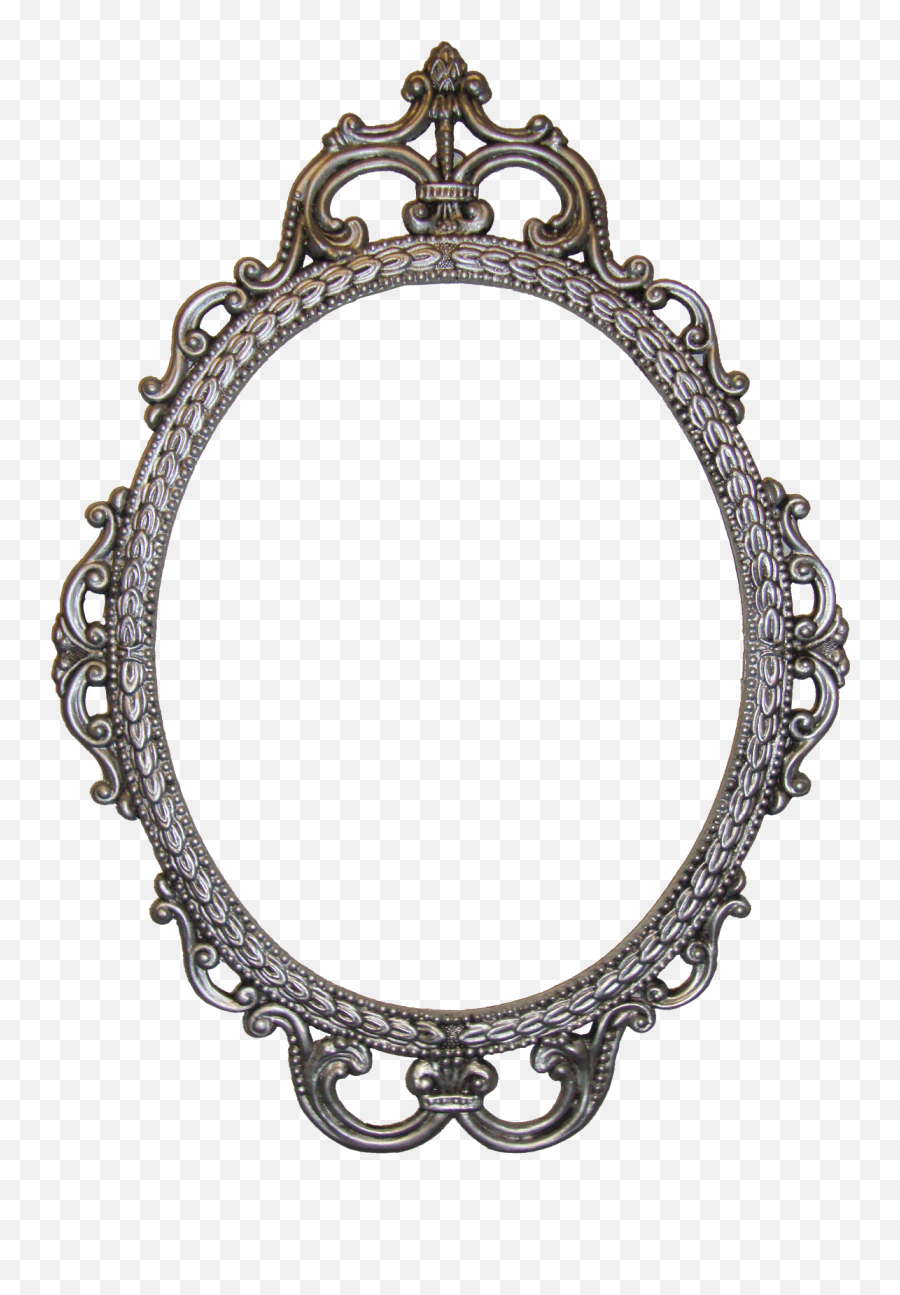 Freebie 4 Fancy Vintage Ornate Digital Frames - Mirror Free Png Emoji,Unicorn Emoji Perler Beads