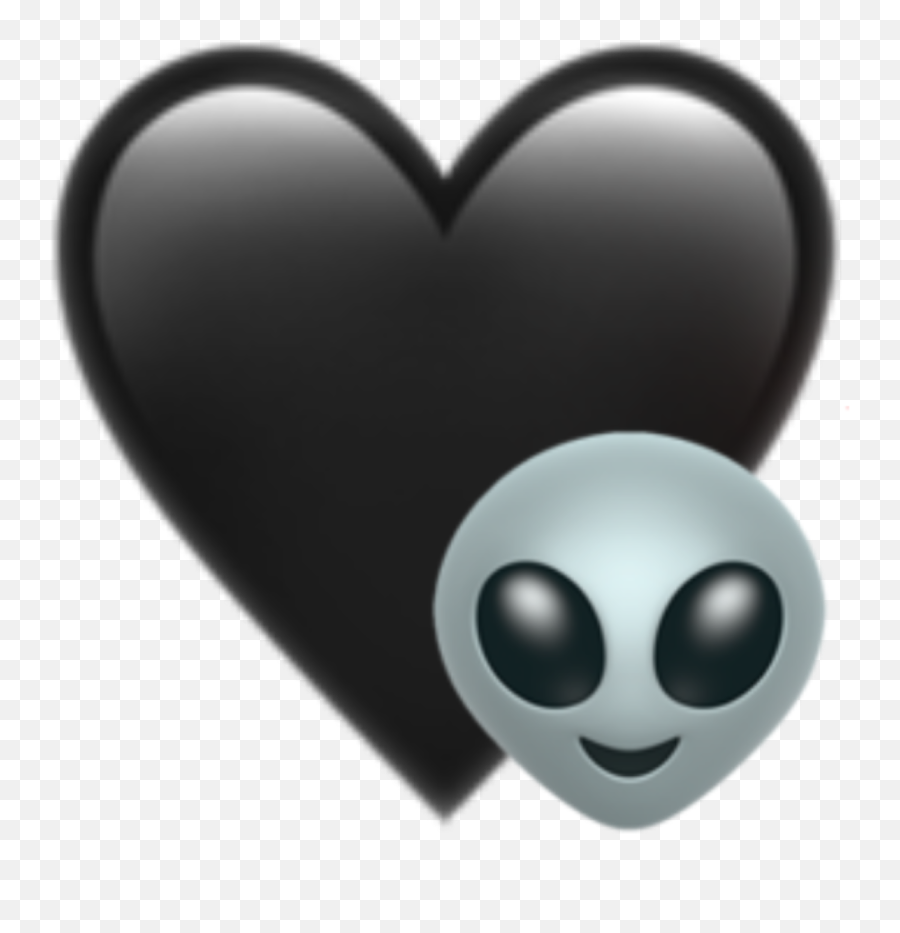 Sticker - Girly Emoji,Black And White Alien Emoji