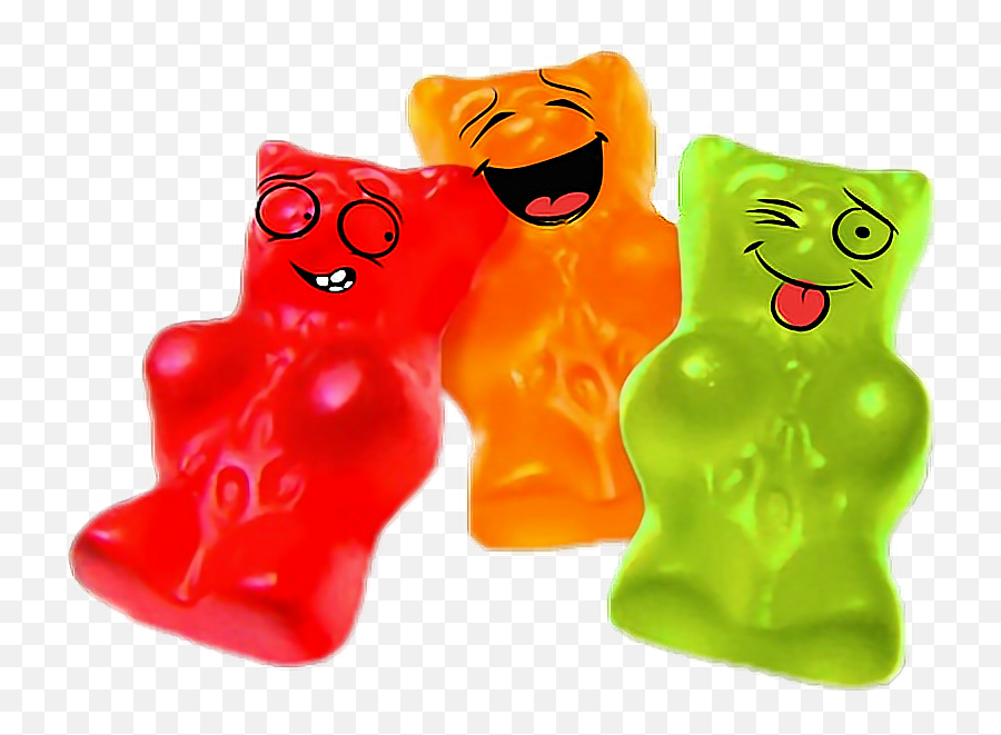 Jelly Emotions Jelly Bear Sticker - Gummy Bear Emoji,Bear Emotions