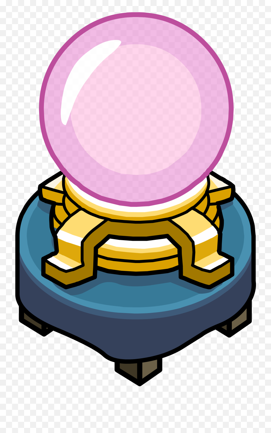 Magic Crystal Ball - Cartoon Transparent Crystal Ball Emoji,Crystal Ball Emoji Transparent