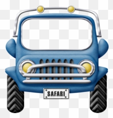 Animal Theme - Zoo Car Clip Art Emoji,Jeep Emojis