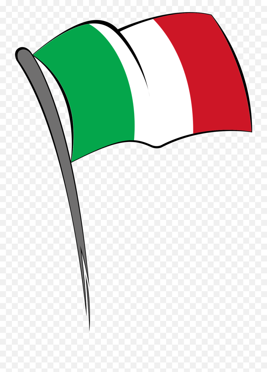 Commune De Tange Cours Langues - Italian Flag Drawing Clipart Italy Flag Png Emoji,Italian Flag Emoji
