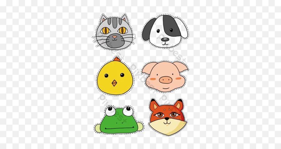 Animal Collection Images Free For - Happy Emoji,Cartoon Emotions Animals