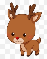 Faces Clipart Reindeer Faces Reindeer Transparent Free For - Clipart Cute Reindeer Emoji,Xmas Reindeer Emoticon