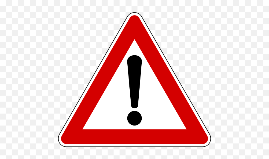 Hazards While - Clipart Danger Sign Emoji,Brave Frontier Emojis