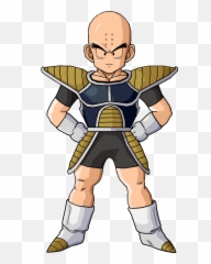Dragonball Z - Krillin Saiyan Armor Png Emoji,Saiyan Armor Emoticon