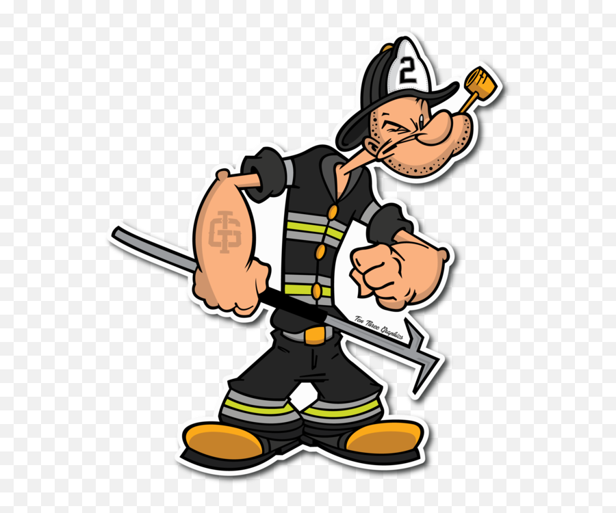 Free Popeye Png Download Free Clip Art - Popeye Firefighter Emoji,Popeye Emoji