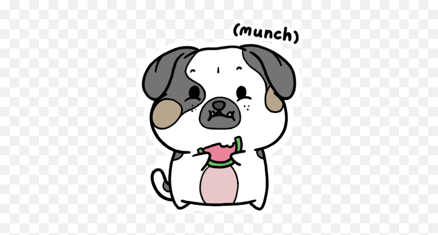 Pin - Dog Eating Clipart Gif Emoji,Glass Cage Of Emotions Gif Imgur