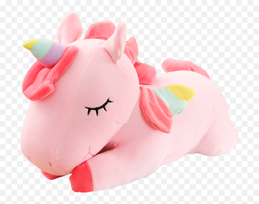 Cute Unicorn Doll With Sleeping Pillow - Pink Unicorn Toy Emoji,The Plush Emoji Movie